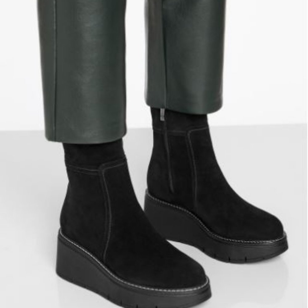 Gracy, Suede Bootie, La Canadienne, 37.5